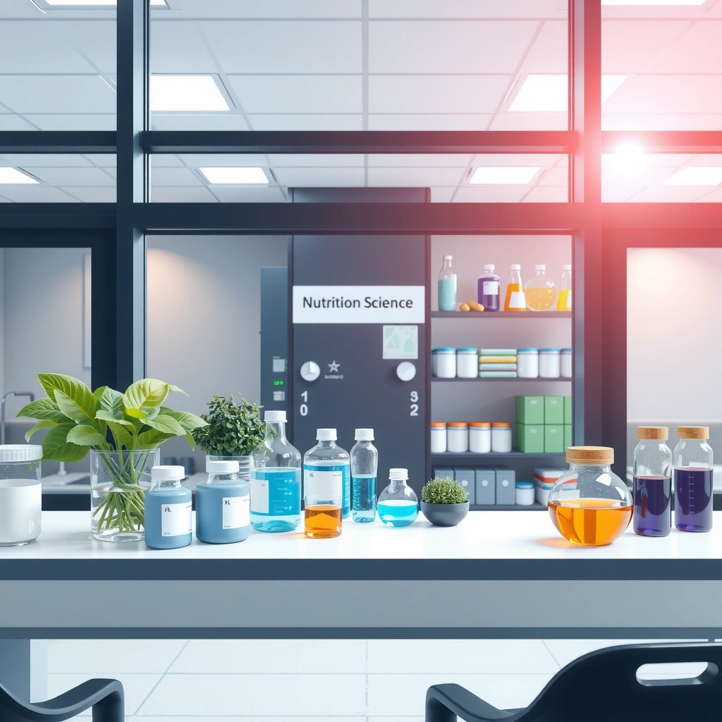 Moderne wissenschaftliche Laborumgebung